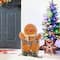 Glitzhome; Glitzhome® 24" Wood Gingerbread Man Porch Décor; Category:Outdoor Christmas Decorations; Image:3